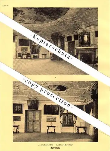 Photographien / Ansichten , 1927 , Herrliberg , Prospekt , Architektur , Fotos !!!