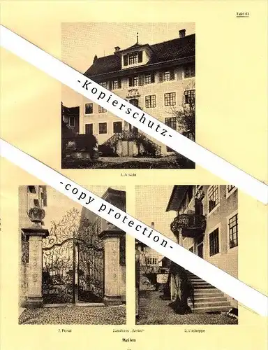 Photographien / Ansichten , 1927 , Meilen , Prospekt , Architektur , Fotos !!!