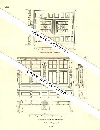 Photographien  / Ansichten , 1919 , Bilten , Knaben-Erziehungsanstalt , Prospekt , Fotos , Architektur !!!