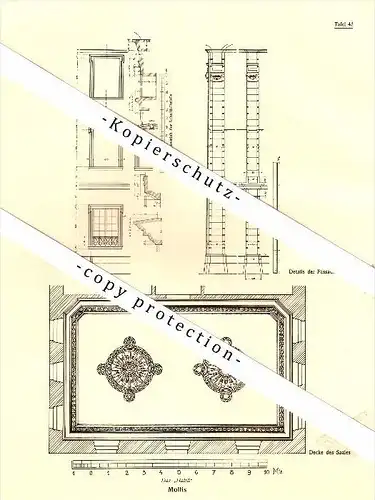 Photographien  / Ansichten , 1919 , Mollis , Haus Haltli , Prospekt , Fotos , Architektur !!!