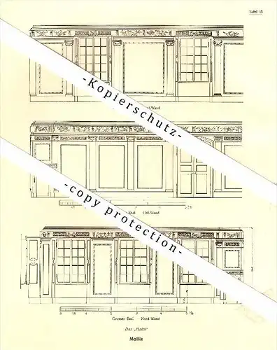 Photographien / Ansichten , 1919 , Mollis , Haus Haltli , Prospekt , Fotos , Architektur !!!