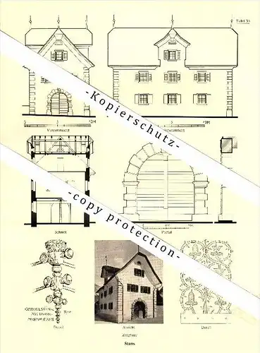 Photographien / Ansichten , 1937 , Grafenort und Stans , Herrenhaus , Engelberg , Prospekt , Fotos , Architektur !!!