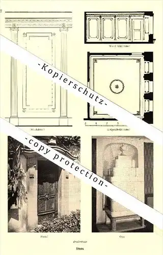 Photographien / Ansichten , 1937 , Stans , Breitenhaus , Prospekt , Fotos , Architektur !!!