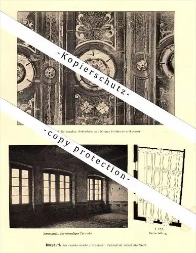Photographien / Ansichten , 1917 , Burgdorf / Berthoud , Prospekt , Fotos , Architektur !!!
