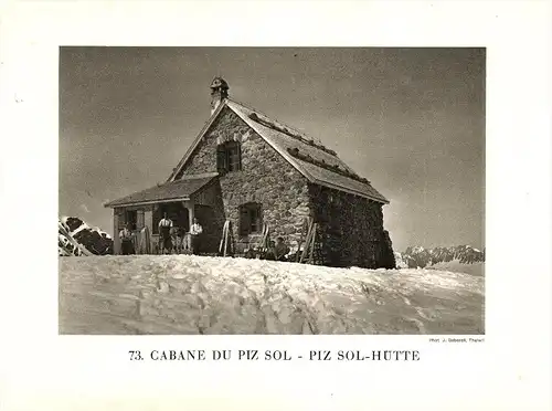 original Ansicht/ Photographie von 1927 , Pizolhütte , Bad Ragaz , Schwarzbühl , Valens-Lasa , ca. 20x13 , Sargans !!!