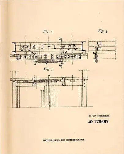 Original Patentschrift - W. Lautenschläger in Pinerolo , Italia , 1905 , Apparecchio per la ferrovia e tram !!!