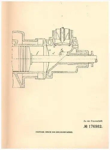 Original Patentschrift - P. Meltzer in Grube Messel , Kr. Darmstadt ,1905, Verhütung von Vorzündung bei Motoren , Zeche
