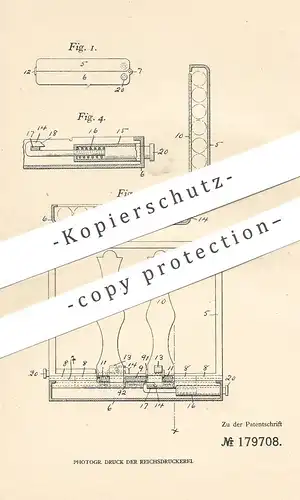 original Patent - Durand & Co. , Newark , Essex , New Jersey , USA , 1906 , Zigarettenetui | Zigaretten - Etui | Tabak