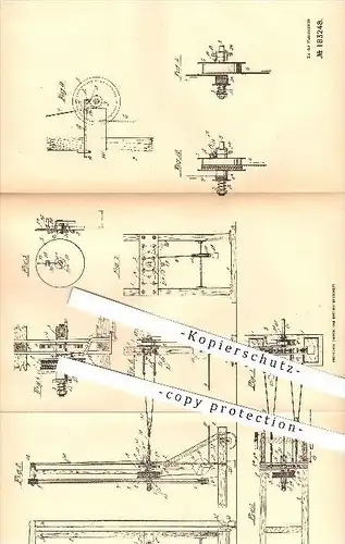 original Patent - Carl Schlientz in Kirchheim u. Teck , Württ. , 1905 , Herstellung von Seilen , Stränge , Seil , Tau !