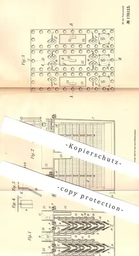 original Patent - Karl Joseph Vareille , Levallois Perret , Frankreich | Trog zur Darst. von Sauerstoff & Wasserstoff
