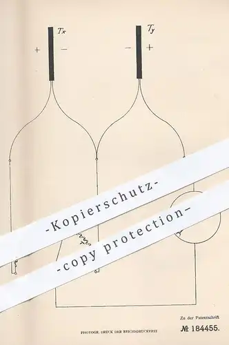 original Patent - G. A. Schultze , Dr. A. Koepsel , Berlin , 1905 , Bestimmung der Temperatur | Galvanoskop | Kirchhoff