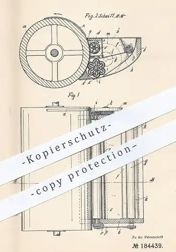 original Patent - Paul Präkelt , Leipzig / Anger , 1906 , Bronzieren per Zylinderschnellpresse | Bronze , Druck , Presse