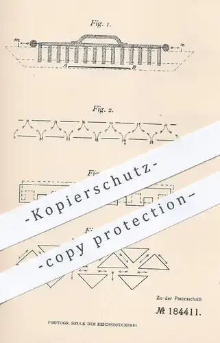 original Patent - Dr. Eugen Albert , München , 1905 , Verfahren zum Ätzen von Metall | Säure | Axel Holmström | Levy !!