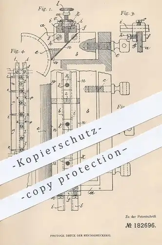 original Patent - Bruno Schönheiter , Zwickau , 1906 , Farbe in Druckmaschinen | Walze , Farben , Druckerei , Druck !!