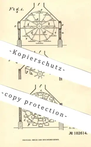 original Patent - H. G. Lehmann , Düsseldorf , 1906 , Trockenvorrichtung nach Art einer russischen Schaukel | Gebläse !!