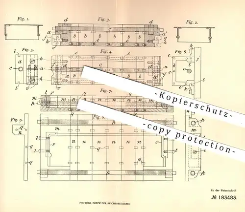 original Patent - Palmers Shipbuilding & Iron Co. Ltd. , Jarrow | Robert John Webster , Durham England | Fassonflansch