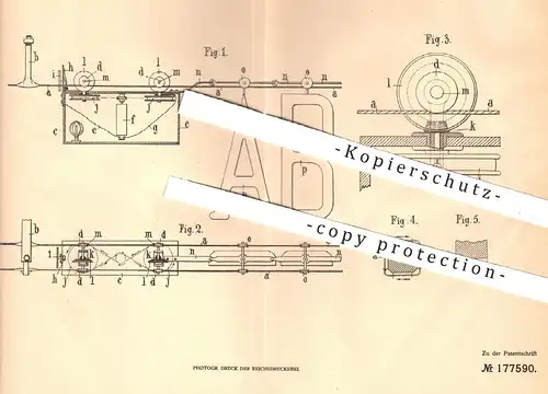 original Patent - Jean Reix , Paris , 1905 , Leuchtreklame | bewegende Reklame | Werbung mit Licht , Motor !!!