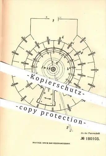 original Patent - O. von Bronk / A. Pieper , Berlin , 1905 , Spannungserhöhung elektrischer Ströme , Strom , Spannung !!