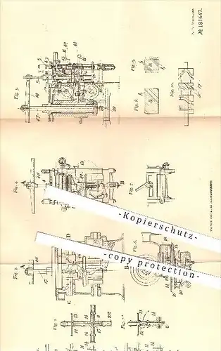 original Patent - Frédéric van Allen in Paris , 1901 , Aufkleben von Streifbändern auf Pakete , Klebeband , Etiketten !!