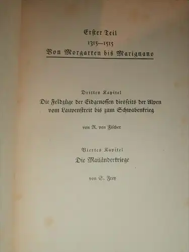 Schweizer Kriegsgeschichte ,Heft 2 , über 400 S., Sargans , Ragatz , Hericourt , Pontalier , Calven , Novara , Marignano