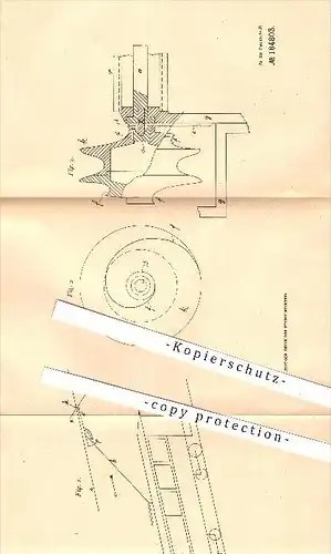 original Patent - Georg Holefleisch in Berlin , 1906 , Stromabnehmer für elektrisch betriebene Fahrzeuge , Straßenbahn !