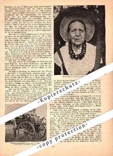original Zeitungsbericht - 1905 - Trachtenfest in Badbergen , Artland , Trachten , Tracht !!!