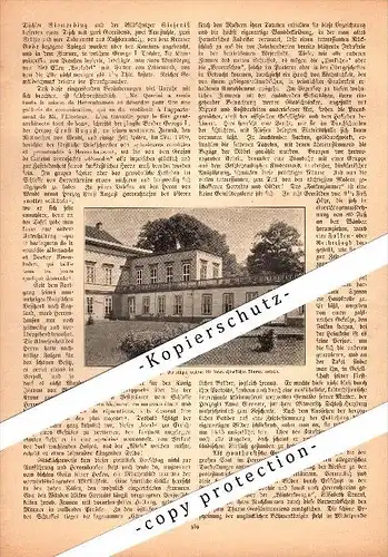 original Zeitungsbericht - 1905 - In und um Herrenhausen b. Hannover !!!
