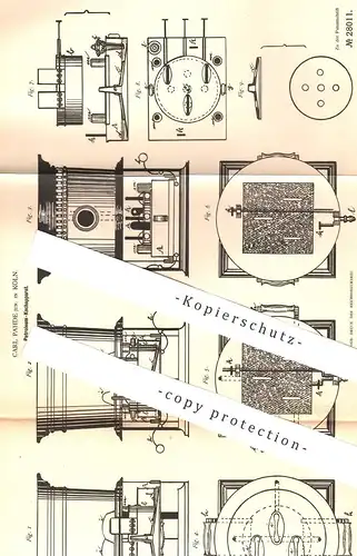 original Patent - Carl Pahde , Köln / Rhein , Petroleum Kochapparat | Kocher , Kochherd , Herd , Ofen , Öl , Brenner !