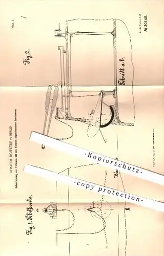 original Patent - Heinrich Eichwede in Berlin , 1884 , Seilverbindung von Torpedos , Torpedos , Kanonen , Geschosse !