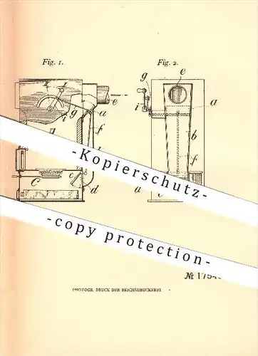 original Patent - Potthoff & Flume in Luisenhütte b. Lünen a. d. Lippe , 1905 , Brand bei Ofenfeuerung , Ofen , Heizung