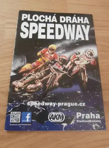 Speedway Prag / Praha , 6.5.2014 , Programmheft / Programm / Rennprogramm , program !!!