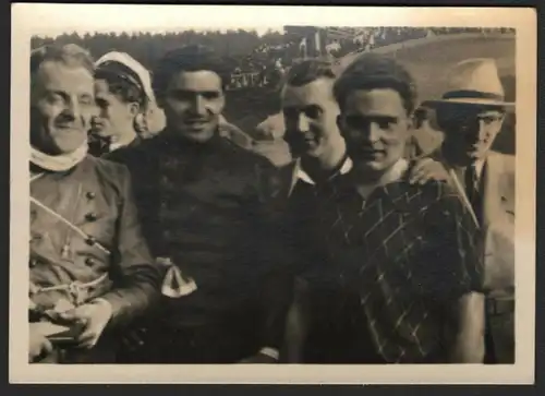 altes Foto , Bergring Teterow 1956 , Grasbahn , Bergringrennen !!!