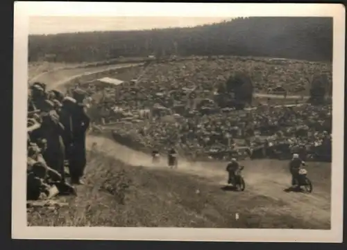 altes Foto , Bergring Teterow 1956 , Grasbahn , Bergringrennen !!!