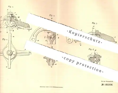 original Patent - Ernest Marsh Ginders , Birmingham , England , 1905 , Verbindungsglied für Oberleitungsdrähte | Bahn