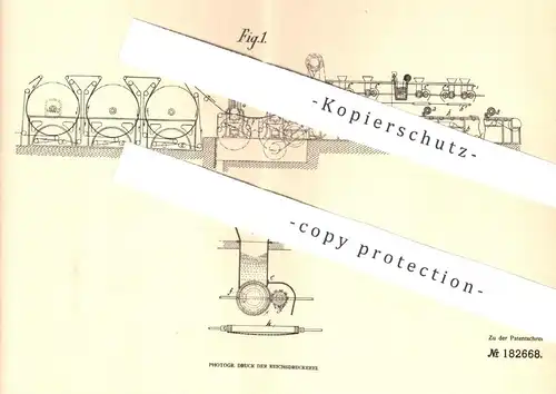 original Patent - Howard Dieudonné Loria , Orchamps , Frankreich , 1904 , Herst. von Pappe , Karton | Papier , Kartonage