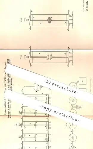 original Patent - Thomas Gilbert Bowick , Harpenden , Herts , England | Entfuselung von Spiritus per Kohlenwasserstoff !