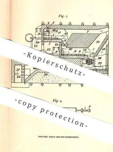 original Patent - Walter Palmer Wynne , James Henry Grant , Ballarat , Australien | 1905 | Ofen für Erz , Erze | Golderz