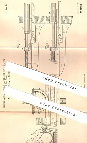 original Patent - George Eastman Norris , William Elijah Hagan , Troy , New York , USA , 1885 , Zündhölzer | Streichholz