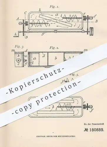 original Patent - Thomas Thomassen Sabroe , Kopenhagen , Dänemark , 1905 , Rahmreifungsgefäß | Rahm , Butter , Milch !!!