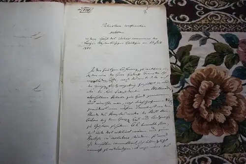 sehr altes Dokument , 1802 , Advokat Tolle , Dr. Peitzner aus Schwerin in Mecklenburg !!!