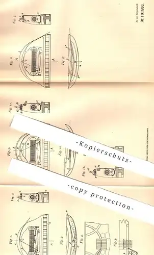 original Patent - Windrath & Hausmann , Ronsdorf , 1904 , Webschützen für Bandwebstühle | Webstuhl , Weben , Weberei !!!