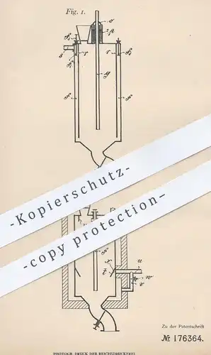 original Patent - Torfkoks GmbH , Berlin , 1905 , Ofen zur Verkokung von Brennstoff , Braunkohle , Torf , Kohle | Koks
