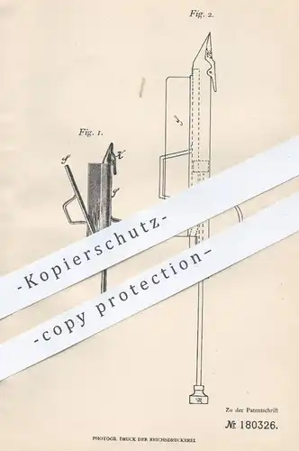 original Patent - Helena Kircher geb. Bakels , Solingen , 1905 , Verschluss für die Halbhülsen vom Zigaretten - Stopfer