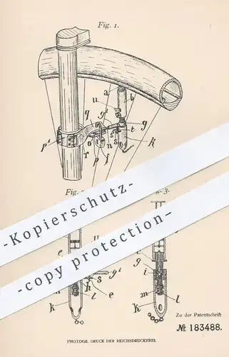 original Patent - Xaver Dorfmeister , Hamburg , 1906 , Alarm für Fahrräder am Ventil vom Reifen | Fahrrad , Pfeife !!