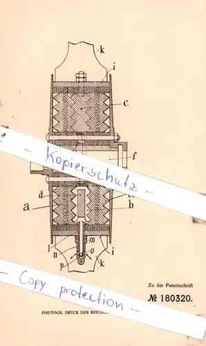 original Patent -  Jacques Ancel in Paris , 1905 , Federnde Radnabe !!!