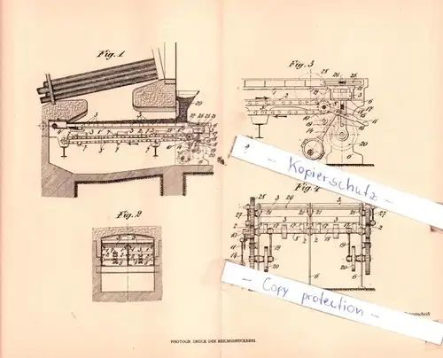 original Patent - Stefan Röck in Budapest , 1905 , Wanderrost !!!