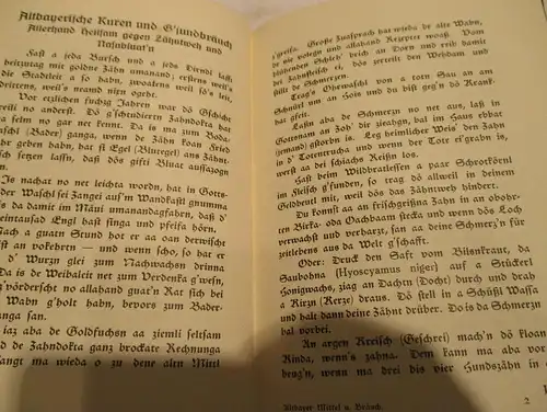 Altbayerische Bräuche , 1926 , Altötting , Vohburg , Velden , Erding , Appertshofen , Tüßling , 78 Seiten , Bayern !!!