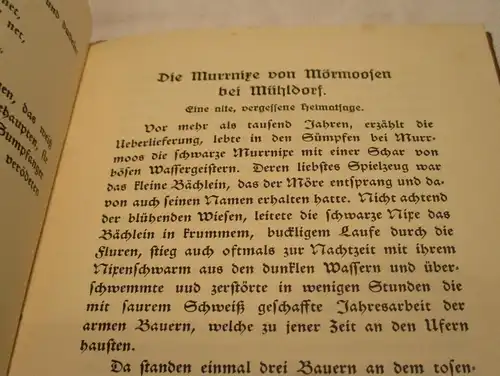 Altbayerische Bräuche , 1926 , Altötting , Vohburg , Velden , Erding , Appertshofen , Tüßling , 78 Seiten , Bayern !!!