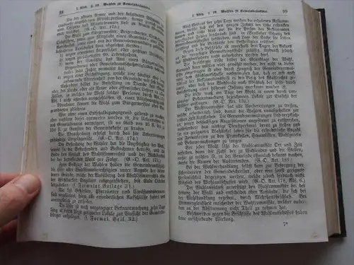 Handbuch für Landgemeinde-Verwaltungen , 1870 , Armenpflegschaftsräthe , Kirche , Schule , Bamberg , W. Stadelmann !!!