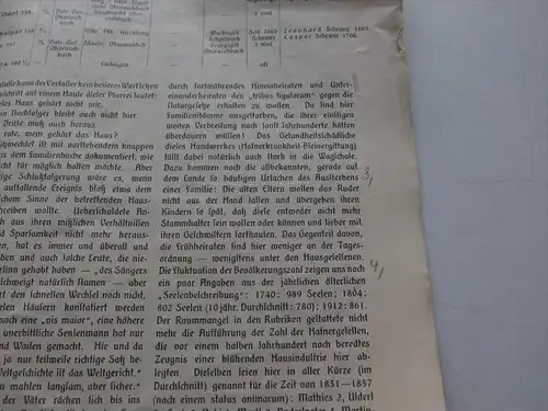 Bauernstand Kirchberg , B.-A. Vilsbiburg , 1930 , Eine geschichtliche Studie , Jesendorf , Hub , Kronast , Otzlberg !!!